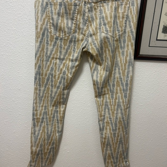 Free People Ivory Ikat Pants Womens Size 29 - Picture 6 of 6
